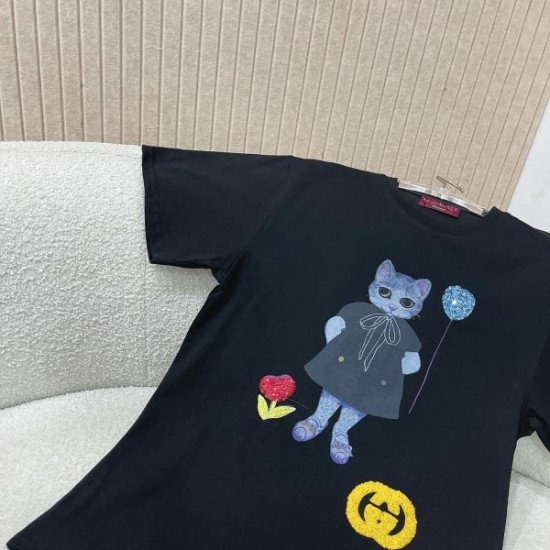 2026新品 半袖Tシャツ GUCCI グッチ シンプルで万能コーデ 着回し最強人気モデル