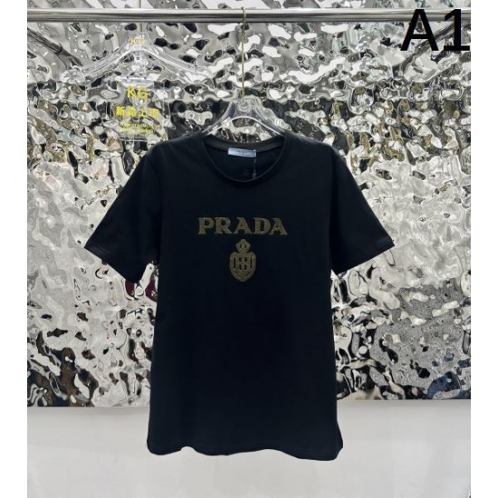 2026新品 半袖Tシャツ PRADA プラダ 洗練されたモダンデザイン 新色登場人気モデル