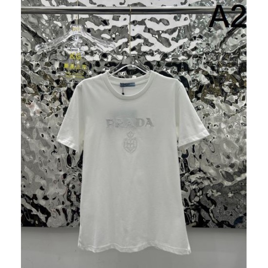 2026新品 半袖Tシャツ PRADA プラダ 洗練されたモダンデザイン 新色登場人気モデル