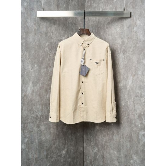 2026新品 長袖シャツ PRADA プラダ 春夏トレンドを牽引する洗練モデル