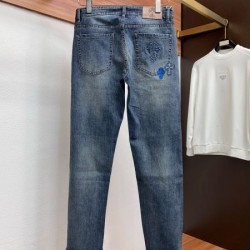 2026新品 ジーンズ CHROME HEARTS クロムハーツ 定番人気の薄手ソフトデニム