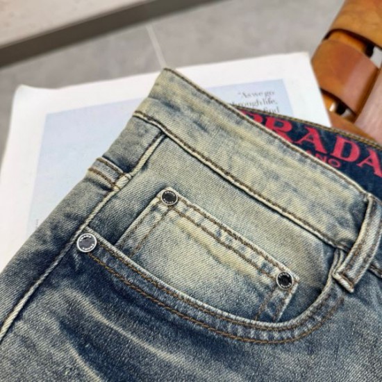 2026新品 ジーンズ PRADA プラダ 限定リリースのサマー新作モデル