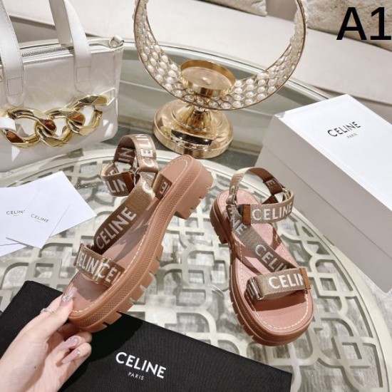 2026新作 サンダル CELINE セリーヌ SNS話題沸騰 今季大人気モデル