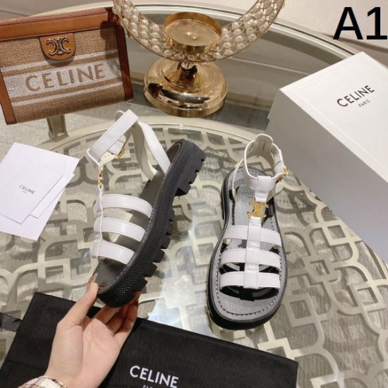 2026新作 サンダル CELINE セリーヌ 上級者コーデ必須 洗練スタイル