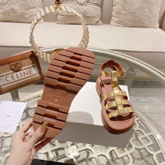2026新作 サンダル CELINE セリーヌ 上級者コーデ必須 洗練スタイル