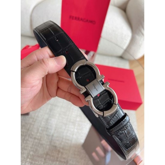 2026新品 FERRAGAMO ベルト - リラックス感ある上品デザイン