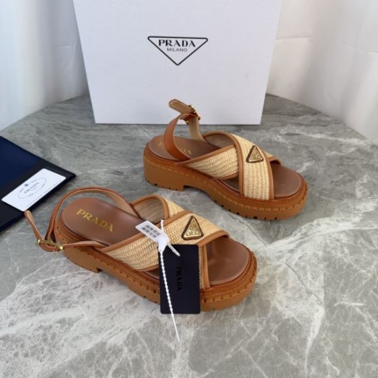2026春夏新作 PRADA プラダ サンダル・ミュール 夏でも快適な履き心地モデル