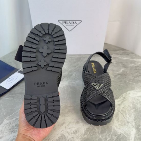 2026春夏新作 PRADA プラダ サンダル・ミュール 夏でも快適な履き心地モデル