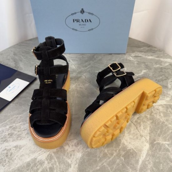 2026SS PRADA プラダ サンダル・ミュール エレガントカジュアルスタイル