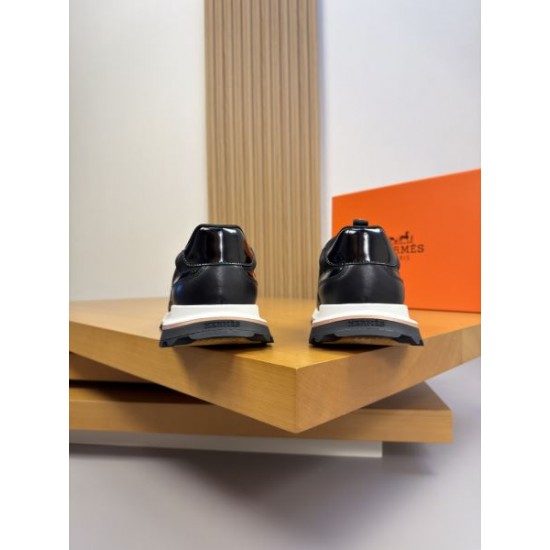 2026新作 HERMES エルメス スニーカー 定番人気 柔らか素材 快適シューズ