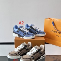 2026春夏新作 夏の軽やかコーデ LOUIS VUITTON ルイヴィトン スニーカー 人気カラー