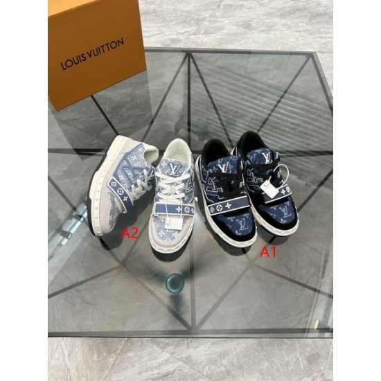 2026最新 夏季限定デザイン LOUIS VUITTON ルイヴィトン スニーカー トレンドモデル