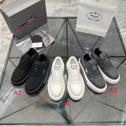 2026最新作 人気モデル PRADA プラダ スニーカー トレンドシューズ カジュアルコーデ