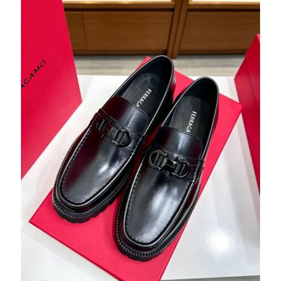 2026春夏新作 印象に残るデザイン FERRAGAMO サルヴァトーレ フェラガモ ビジネスシューズ