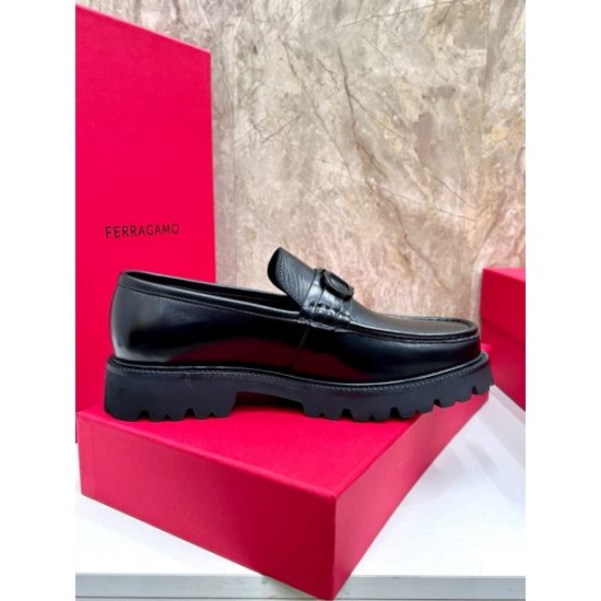 2026春夏新作 印象に残るデザイン FERRAGAMO サルヴァトーレ フェラガモ ビジネスシューズ