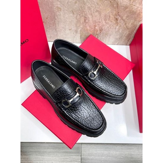 2026最新作 心惹かれるスタイル FERRAGAMO サルヴァトーレ フェラガモ ビジネスシューズ メンズ革靴