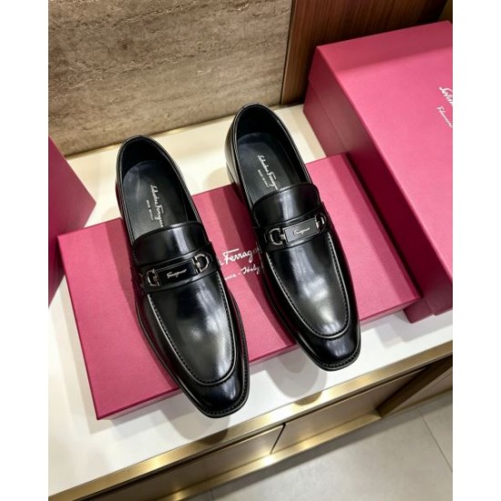 2026新作 限定デザイン人気 FERRAGAMO サルヴァトーレ フェラガモ ビジネスシューズ 高級靴