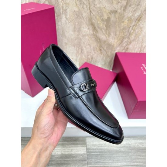 2026新作 限定デザイン人気 FERRAGAMO サルヴァトーレ フェラガモ ビジネスシューズ 高級靴