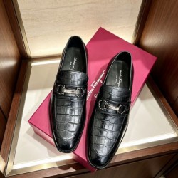2026春夏新作 人気ランキングモデル FERRAGAMO サルヴァトーレ フェラガモ ビジネスシューズ