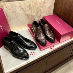 2026最新作 ヴィンテージ感漂う FERRAGAMO サルヴァトーレ フェラガモ ビジネスシューズ