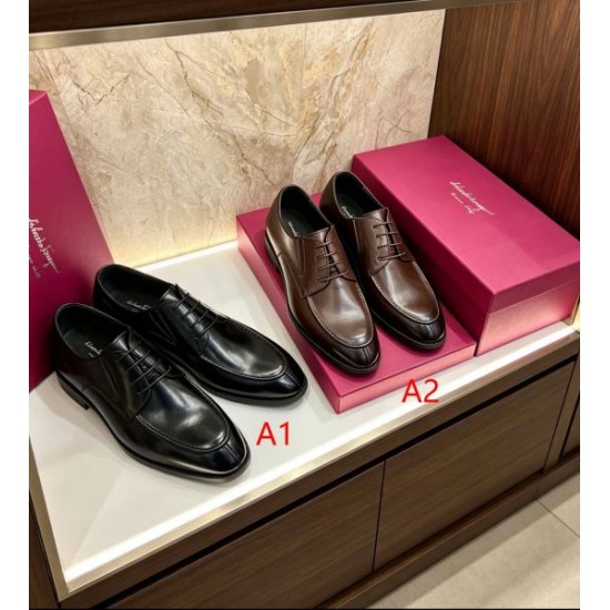 2026最新作 ヴィンテージ感漂う FERRAGAMO サルヴァトーレ フェラガモ ビジネスシューズ