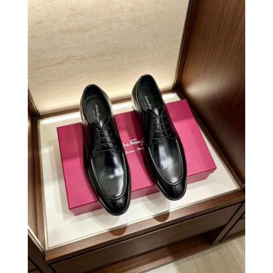 2026最新作 ヴィンテージ感漂う FERRAGAMO サルヴァトーレ フェラガモ ビジネスシューズ