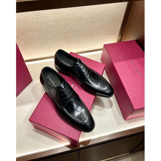 2026最新作 ヴィンテージ感漂う FERRAGAMO サルヴァトーレ フェラガモ ビジネスシューズ