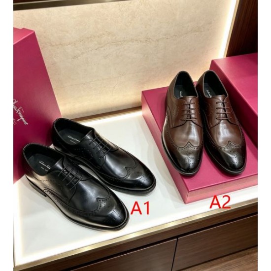 2026新作 数量限定デザイン FERRAGAMO サルヴァトーレ フェラガモ ビジネスシューズ