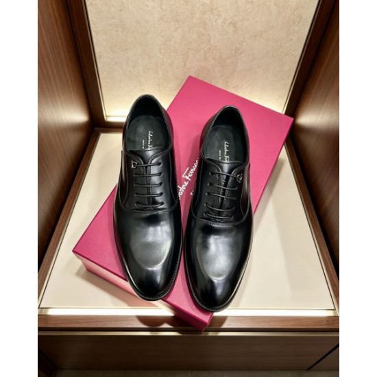 2026春夏新作 流行に左右されない FERRAGAMO サルヴァトーレ フェラガモ ビジネスシューズ