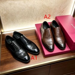2026新作 話題のブランドアイテム FERRAGAMO サルヴァトーレ フェラガモ ビジネスシューズ