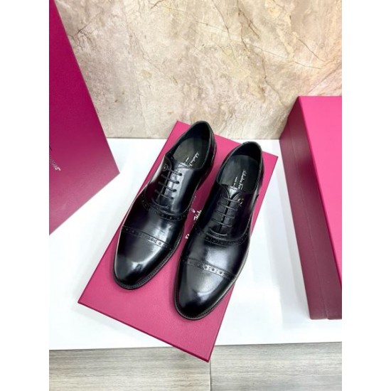 2026新作 話題のブランドアイテム FERRAGAMO サルヴァトーレ フェラガモ ビジネスシューズ
