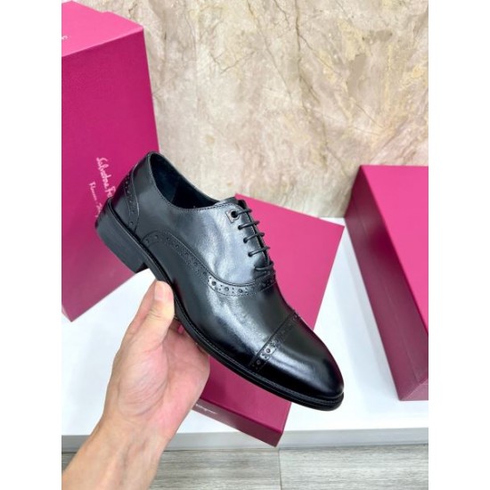 2026新作 話題のブランドアイテム FERRAGAMO サルヴァトーレ フェラガモ ビジネスシューズ