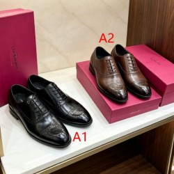 2026春夏新作 ファッション性高い FERRAGAMO サルヴァトーレ フェラガモ ビジネスシューズ