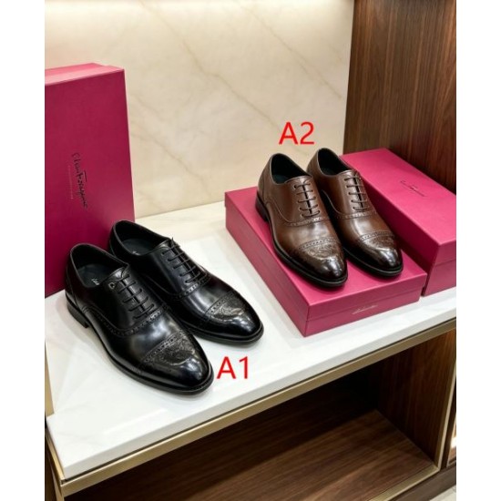 2026春夏新作 ファッション性高い FERRAGAMO サルヴァトーレ フェラガモ ビジネスシューズ