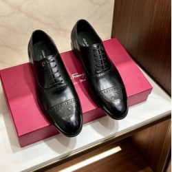 2026春夏新作 ファッション性高い FERRAGAMO サルヴァトーレ フェラガモ ビジネスシューズ