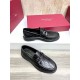 2026最新 カジュアル感ある着こなし FERRAGAMO サルヴァトーレ フェラガモ ビジネスシューズ