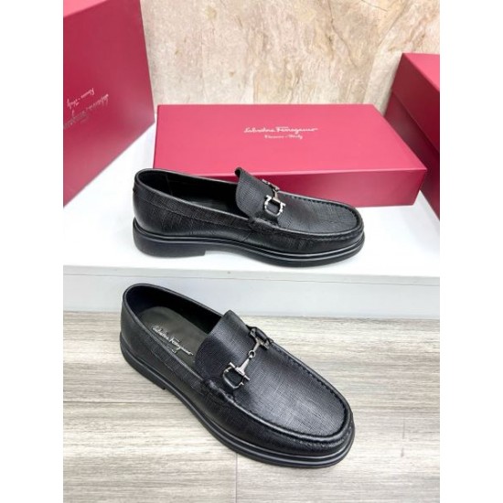 2026新作 シンプルデザイン FERRAGAMO サルヴァトーレ フェラガモ ビジネスシューズ