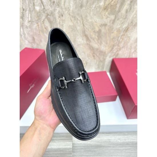 2026新作 シンプルデザイン FERRAGAMO サルヴァトーレ フェラガモ ビジネスシューズ