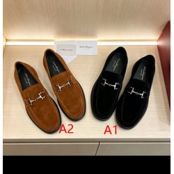2026春夏新作 スタイルアップ効果 FERRAGAMO サルヴァトーレ フェラガモ ビジネスシューズ