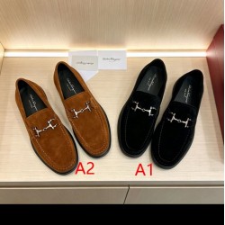 2026春夏新作 スタイルアップ効果 FERRAGAMO サルヴァトーレ フェラガモ ビジネスシューズ