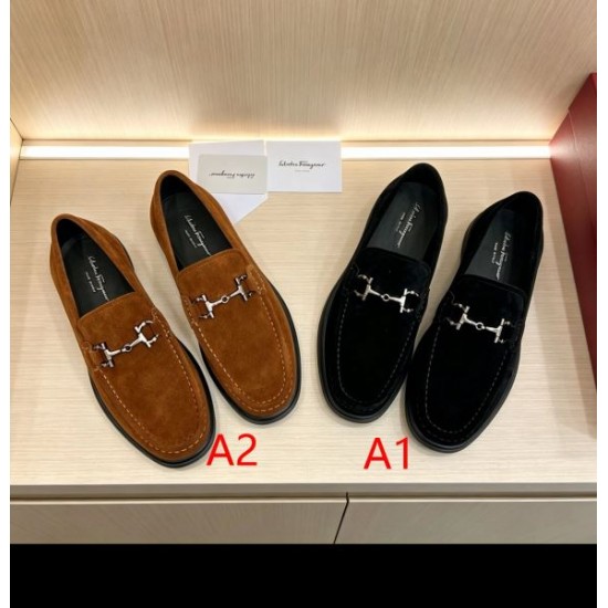 2026春夏新作 スタイルアップ効果 FERRAGAMO サルヴァトーレ フェラガモ ビジネスシューズ