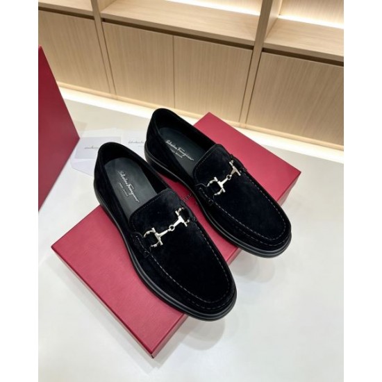 2026春夏新作 スタイルアップ効果 FERRAGAMO サルヴァトーレ フェラガモ ビジネスシューズ