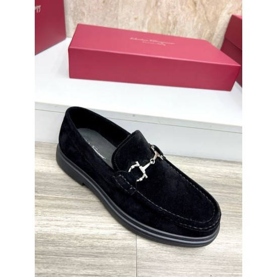 2026春夏新作 スタイルアップ効果 FERRAGAMO サルヴァトーレ フェラガモ ビジネスシューズ