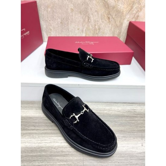 2026春夏新作 スタイルアップ効果 FERRAGAMO サルヴァトーレ フェラガモ ビジネスシューズ