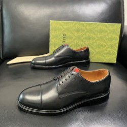 2026最新 夏でも快適な GUCCI グッチ ビジネスシューズ 紳士靴 ブランドシューズ