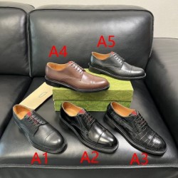 2026最新 夏でも快適な GUCCI グッチ ビジネスシューズ 紳士靴 ブランドシューズ