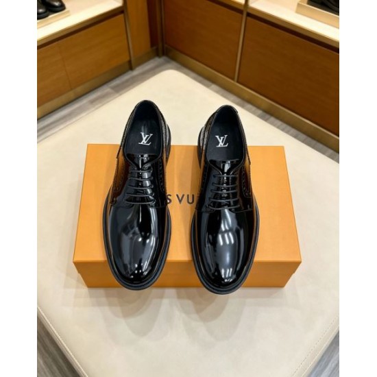 2026最新 着回し力抜群 LOUIS VUITTON ルイヴィトン ビジネスシューズ メンズ革靴