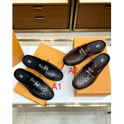 2026最新 抜け感と快適さ重視 LOUIS VUITTON ルイヴィトン ビジネスシューズ