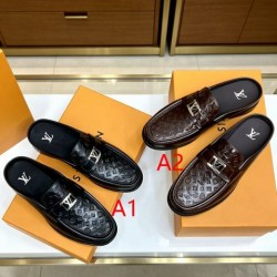 2026最新 抜け感と快適さ重視 LOUIS VUITTON ルイヴィトン ビジネスシューズ