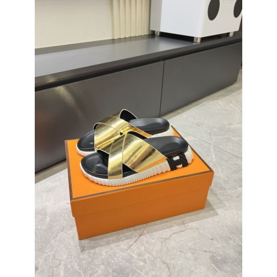 2026新作 定番人気 柔らか素材 HERMES エルメス サンダル 快適サマースタイル